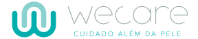 wecare skin logo - cuidado alem da pele